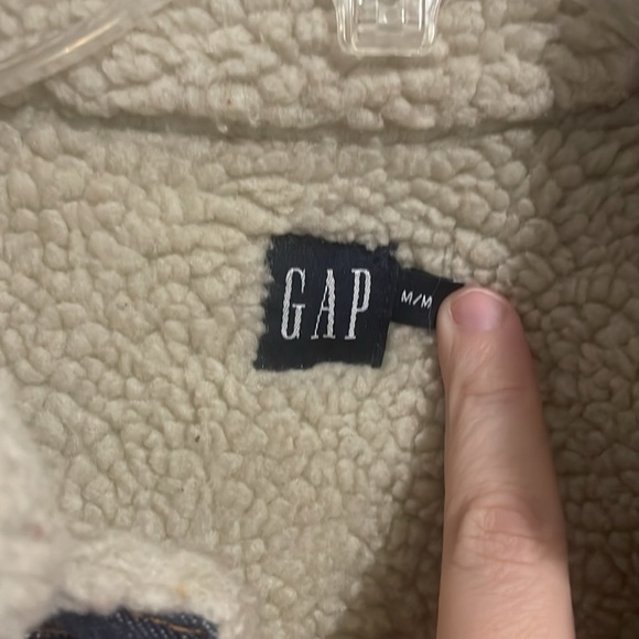Vintage Gap faux shearling jacket - size: M - Picture 5 of 7